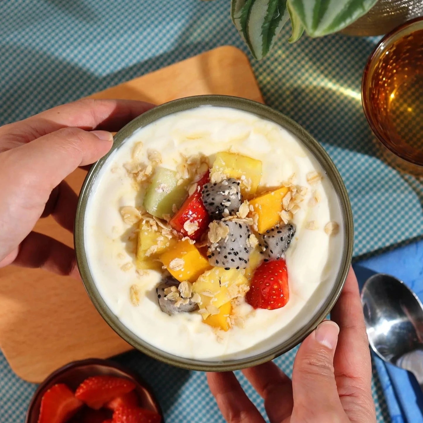 Greek Yoghurt Fruit Medley