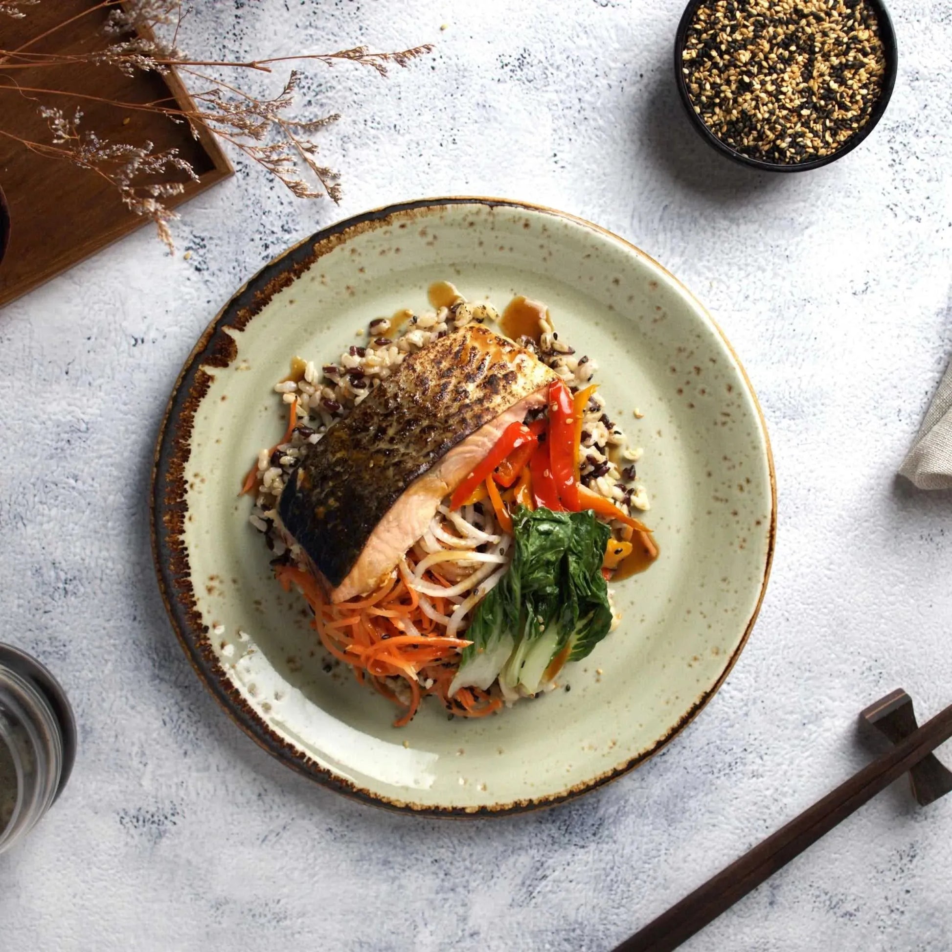 Salmon Glaze Pescatarian Meal Plan Healthy 4 Week Plan Green Kitchen